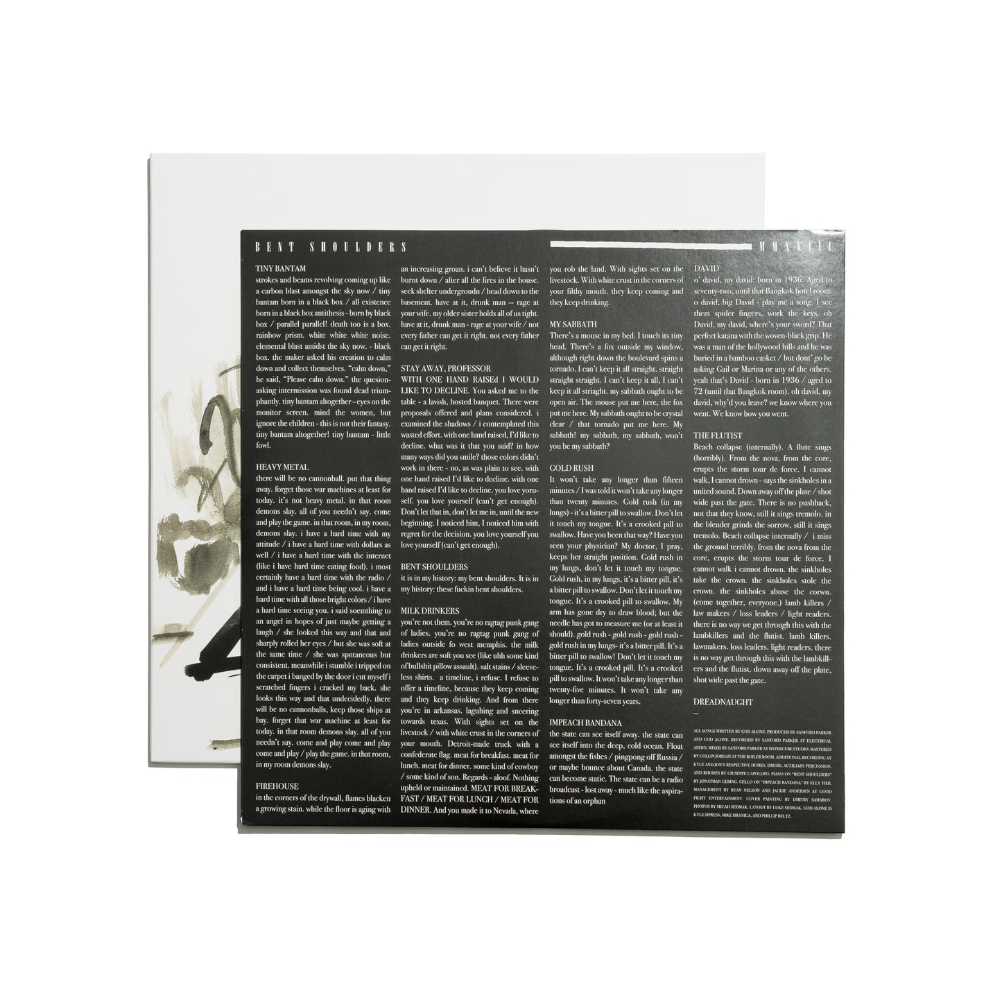 God Alone - Bent Shoulders Vinyl LP
