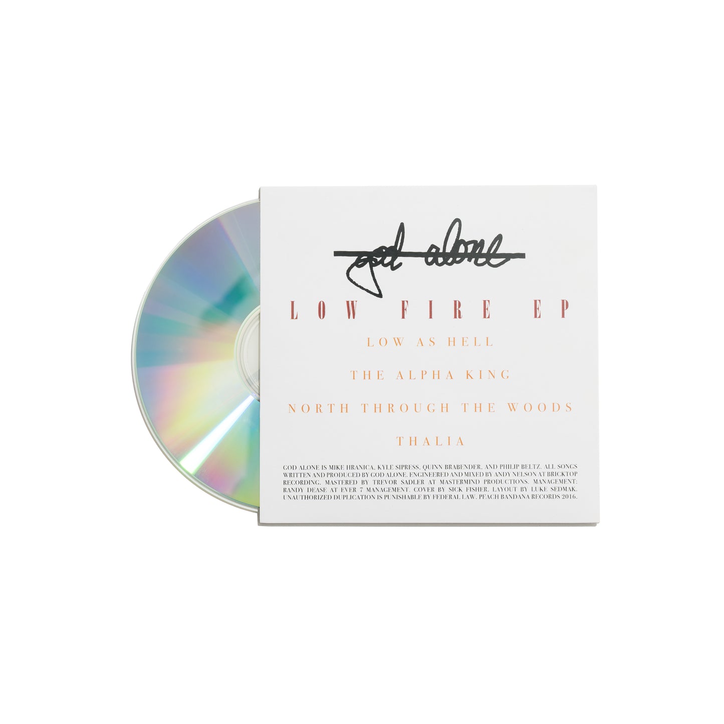 God Alone - Low Fire CD EP
